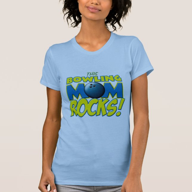 Diese Bowlings-Mama schaukelt copy.png T-Shirt (Vorderseite)