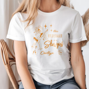 Diese Brautjungfer ist ein Showgirl-Junggesellinne T-Shirt