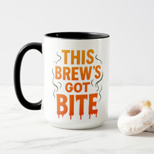Diese Brew's Got Bite - Halloween Coffee Tasse