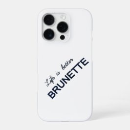 Diese Brünette Energie iPhone 16 Pro Hülle