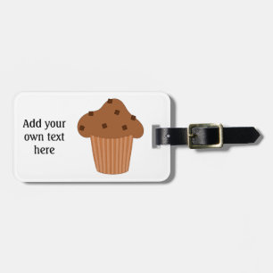 Diese Choc Chip Muffin Grafik anpassen Gepäckanhänger