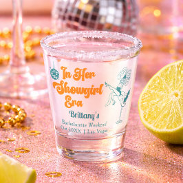Diese Ehefrau ist eine Showgirl-Retro-Junggesellin Schnapsglas