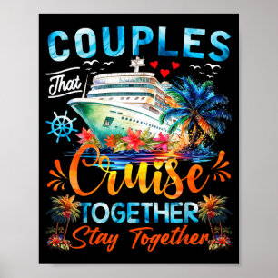 Diese Ehepartner Kreuzfahrt passende Poster