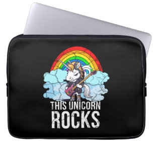 Diese Einhorngitarre Laptopschutzhülle
