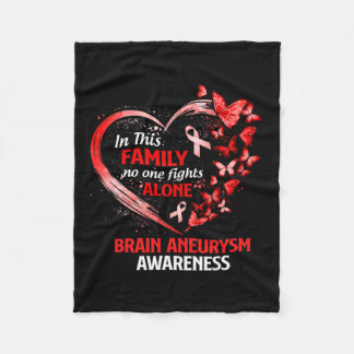 Diese Familie Gehirnschmetterling Fleecedecke