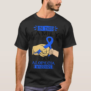 Diese Familie niemand kämpft allein Team Alopezie T-Shirt