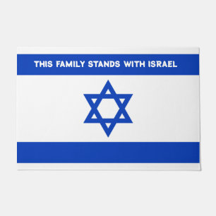 DIESE FAMILIE STEHT MIT ISRAEL FUßMATTE