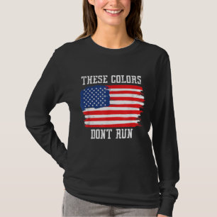 Diese Farben führen nicht die patriotische US-amer T-Shirt