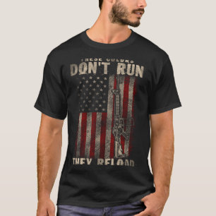 Diese-Farben laufen nicht, sie laden nach, Waffe.n T-Shirt