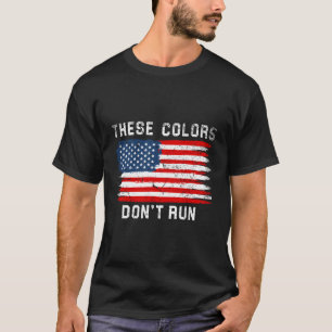 Diese farbige amerikanische Flagge führt nicht pat T-Shirt
