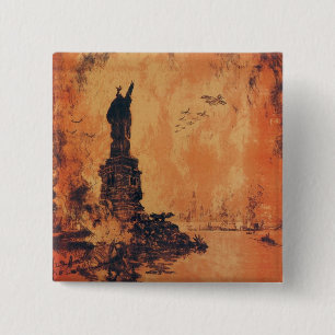 Diese Freiheit darf nicht von der Erde verschwinde Button