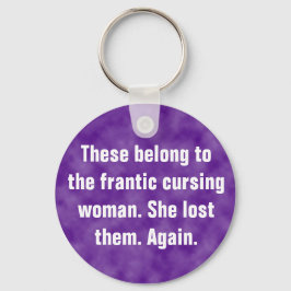 Diese gehören zur glänzenden Fluchin Schlüsselanhänger