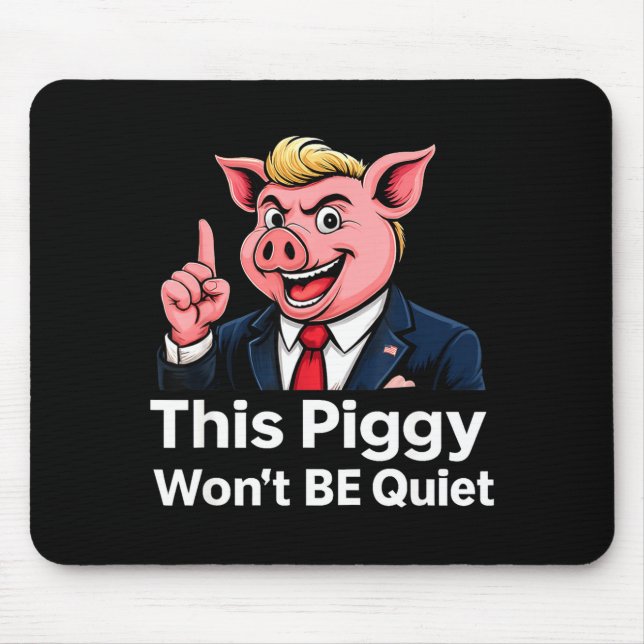 Diese Ggy Wird Nicht Still Lustige Litische Parodi Mousepad (Vorne)