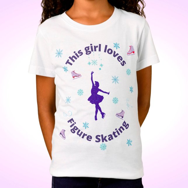 Diese Girl-Lieben Abbildung Skaten T-Shirt (Von Creator hochgeladen)