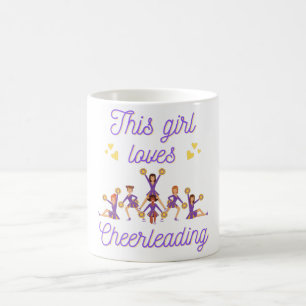 Diese Girl-Lieben Cheerleader Kaffeetasse