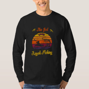 Diese Girl-Lieben Kayak Angeln Kanufahrt T-Shirt