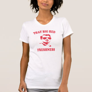 Diese große rote Frische T-Shirt