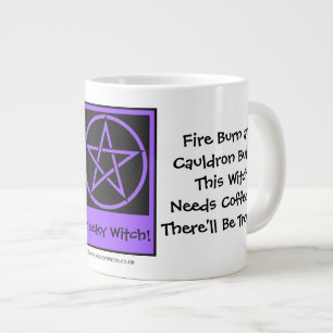 Diese Hexe benötigt RIESIGE heidnische wiccan Jumbo-Tasse