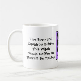 Diese Hexe braucht Kaffee! Kaffeesüchtige Cup/Tass Tasse