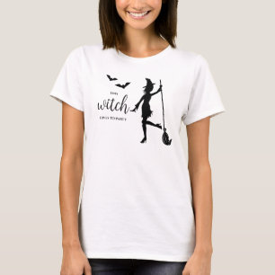 Diese Hexe liebt es, auf Halloween-Partys zu feier T-Shirt