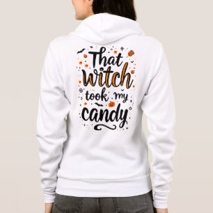 Diese Hexe nahm mir meine feine Typografie vor und Hoodie