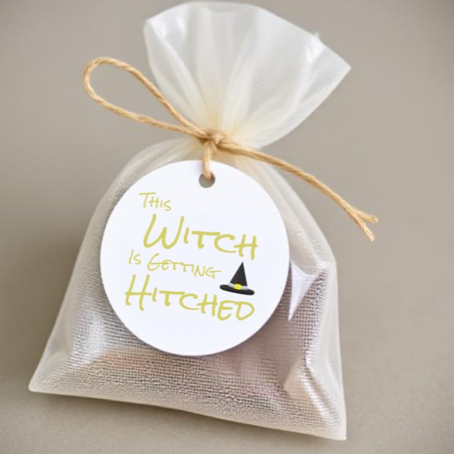 Diese Hexe wird angeheftet Geschenkanhänger (Von Creator hochgeladen)