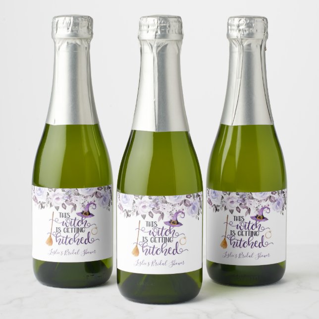 Diese Hexe wird Hitched Mini Sparkling Wein (Flaschen)