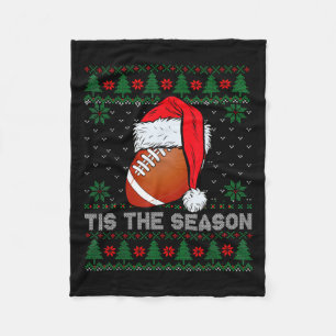 Diese Jahreszeit Fußball Funny Christmas Weihnacht Fleecedecke