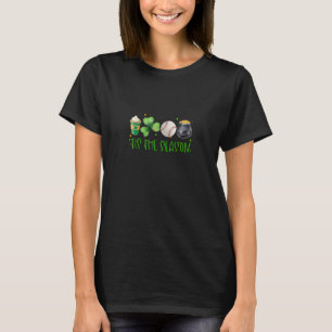 Diese Jahreszeit Latte Patricks Day Baseball T-Shirt