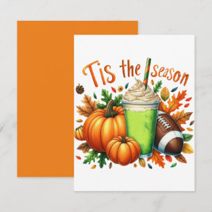 Diese Jahreszeit Mitteilungskarte