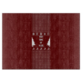 diese Jahreszeit Schneidebrett