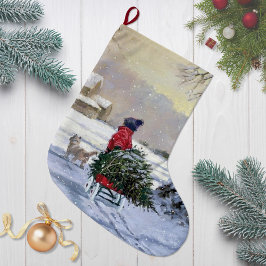 Diese Jahreszeit - Treuzeit Großer Weihnachtsstrumpf