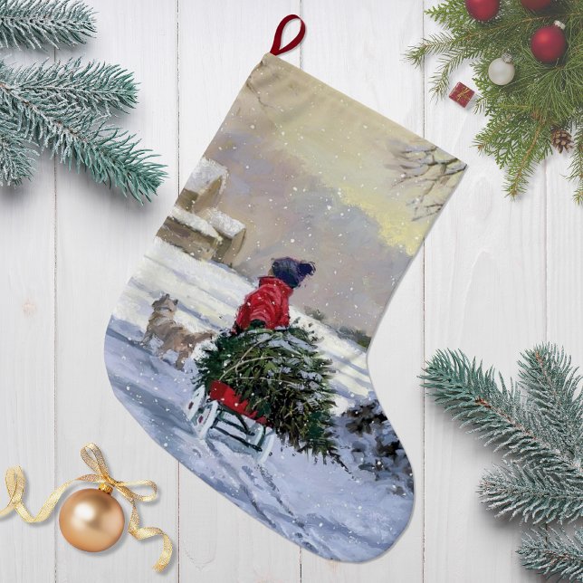 Diese Jahreszeit - Treuzeit Großer Weihnachtsstrumpf (Von Creator hochgeladen)