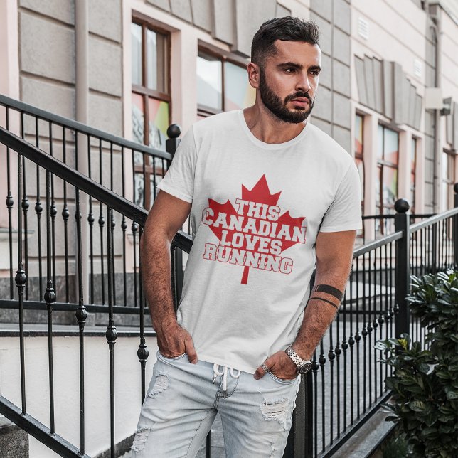Diese kanadische Liebe, die T - Shirt läuft (Von Creator hochgeladen)