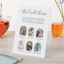 Diese Kerze Brennt Foto Hochzeit Gedenkstätte