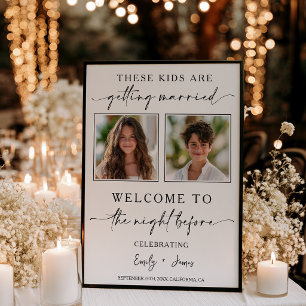 Diese Kinder heiraten - Probe Hochzeit Poster