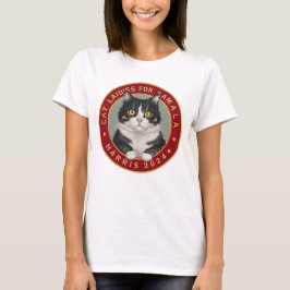 Diese kinderlosen Katzen Ladys für Kamala T-Shirt