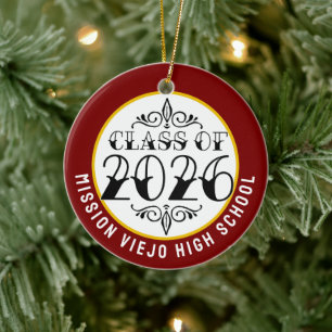 Diese Klasse von 2026 Foto Abschluss Keramik Ornament