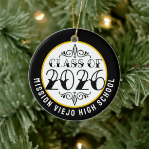 Diese Klasse von 2026 Foto Abschluss Keramik Ornament