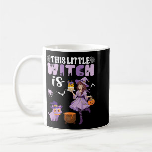 Diese kleine Hexe ist 18 Jahre alt Geburtstag Kaffeetasse