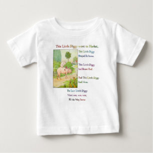 DIESE KLEINE PIGGY - Rhymnen für Kinder Baby T-shirt