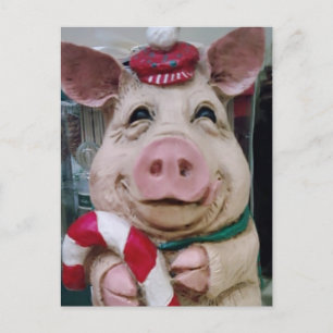 DIESE KLEINE PIGGY SAGT NUR SCHÖNE CHRISTMAS FEIERTAGSPOSTKARTE