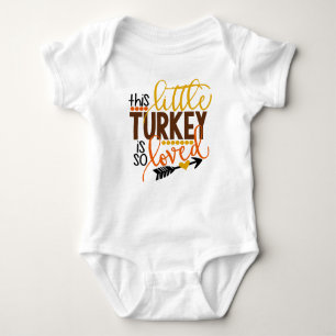 Diese kleine Türkei ist also geliebter Baby Strampler
