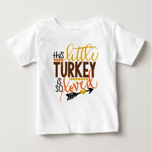 Diese kleine Türkei ist also geliebtes Baby T-shirt