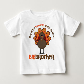 Diese kleine Türkei wird ein großer Bruder Baby T-shirt
