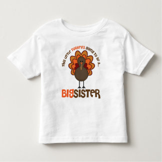 Diese kleine Türkei wird eine große Schwester Kleinkind T-shirt