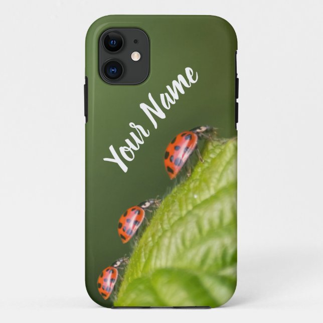 Diese kleinen Ladybugs gewähren einen glücklichen  Case-Mate iPhone Hülle (Rückseite)