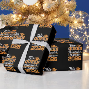 Diese Königin Meistert Es Abschlussklasse 2026 Geschenkpapier