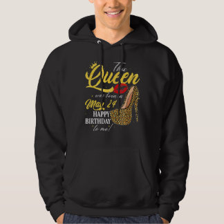 Diese Königin war am 24. Mai zum Geburtstag Gebore Hoodie