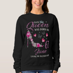 Diese Königin war im Juni 63 Geboren und lebte mei Sweatshirt
